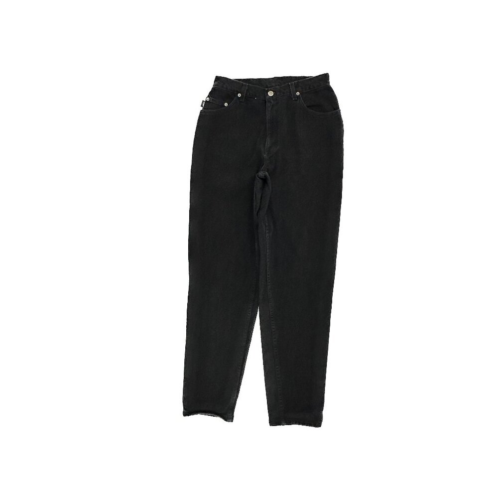 Chic Straight Leg Women's size‎ 12 Black Denim jeans